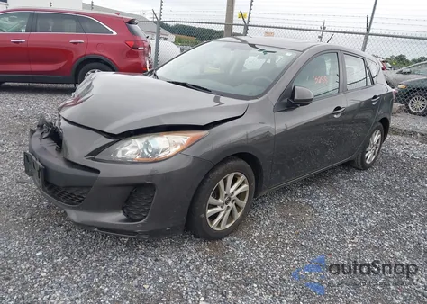 2013 Mazda Mazda3 I Touring z USA, uszkodzony, nr VIN JM1BL1LP5D1730470